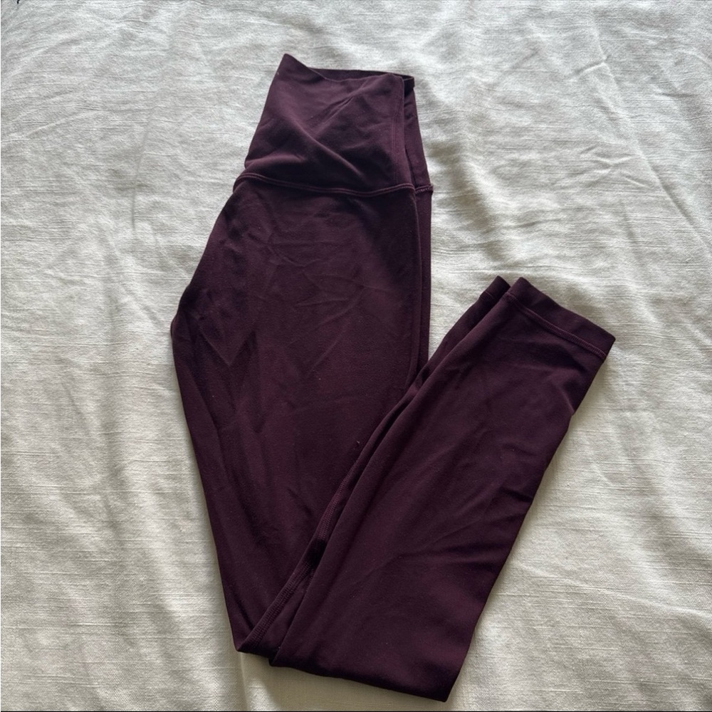 Lululemon  maroon/burgundy Leggings